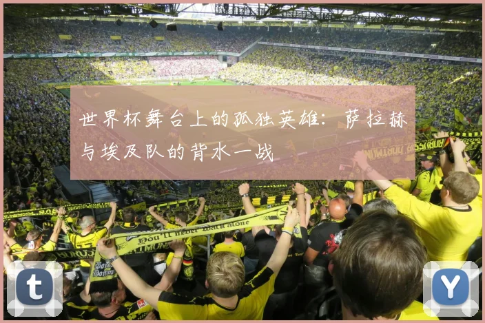 世界杯舞台上的孤独英雄：萨拉赫与埃及队的背水一战